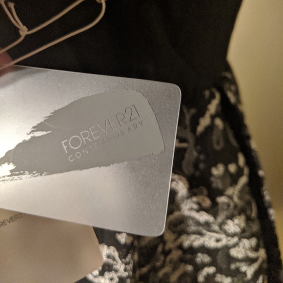 Forever 21 size Medium black & silver dress - Picture 7 of 9